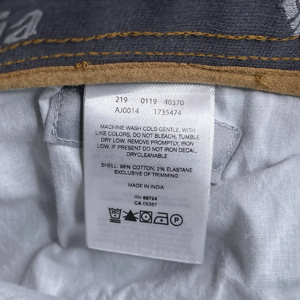 Columbia Pants Mens 34x30 Black Stretch Canvas 5-Pocket Utility Hiking Outdoors